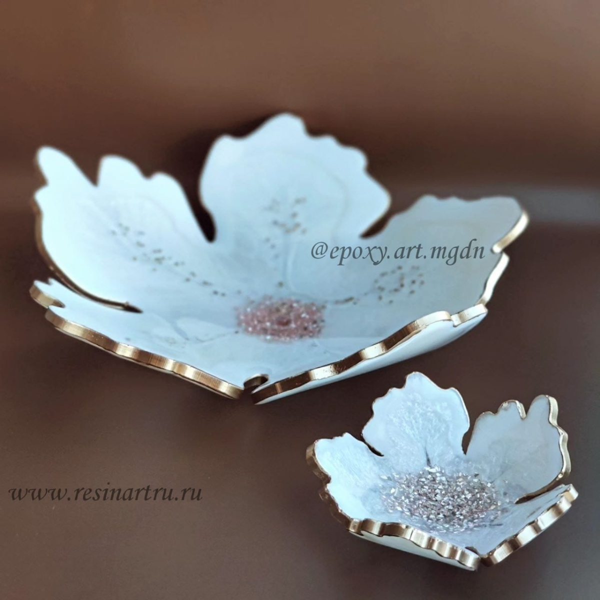 No. 295 Tiered Stand Plate (30 cm) Flower No. 7 (Hibiscus) Silicone Mold - image 4