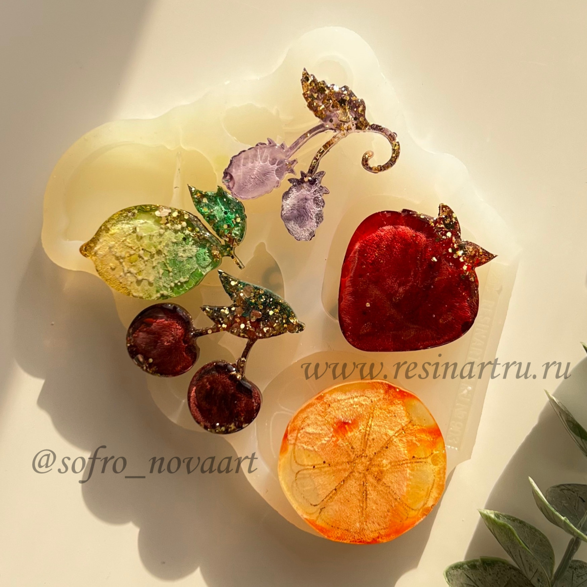 No. 903 Brooch Set Silicone Mold - image 4