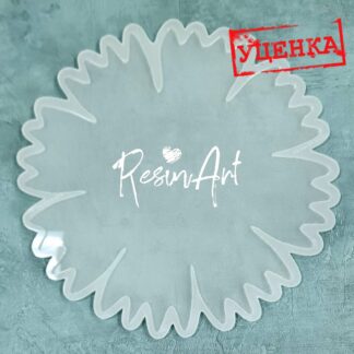 Serving Board Flower No. 3 Cornflower Silicone Mold - image 1
