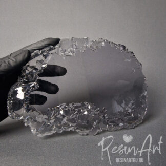 No. 877 Coaster / Serving Board with Crystal Edge Silicone Mold - image 1