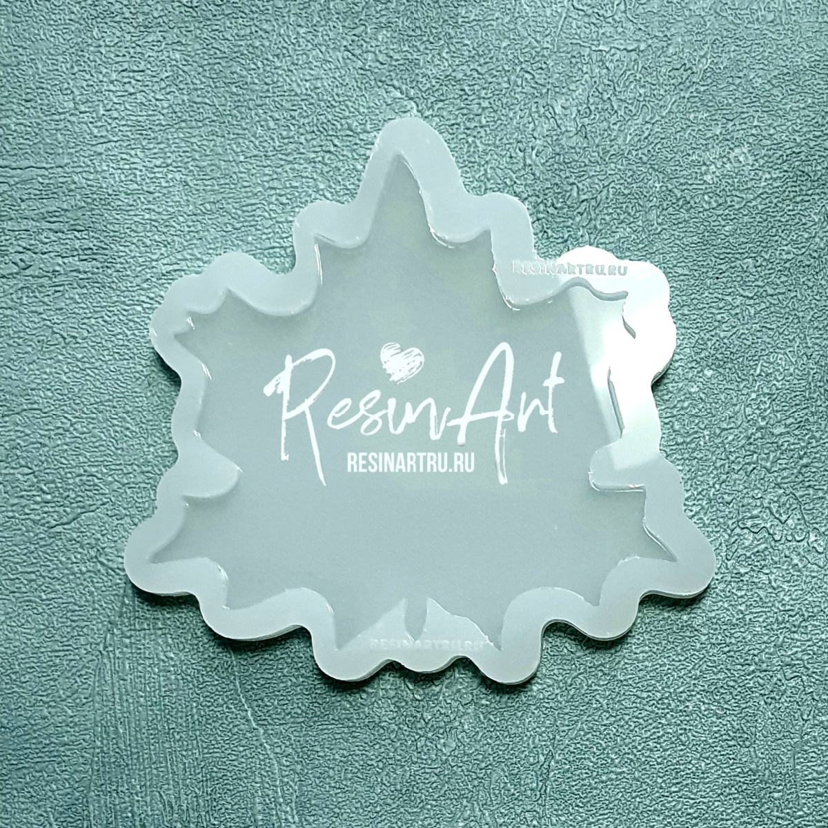 No. 258-S Coaster Maple Leaf No. 2 Silicone Mold - image 2