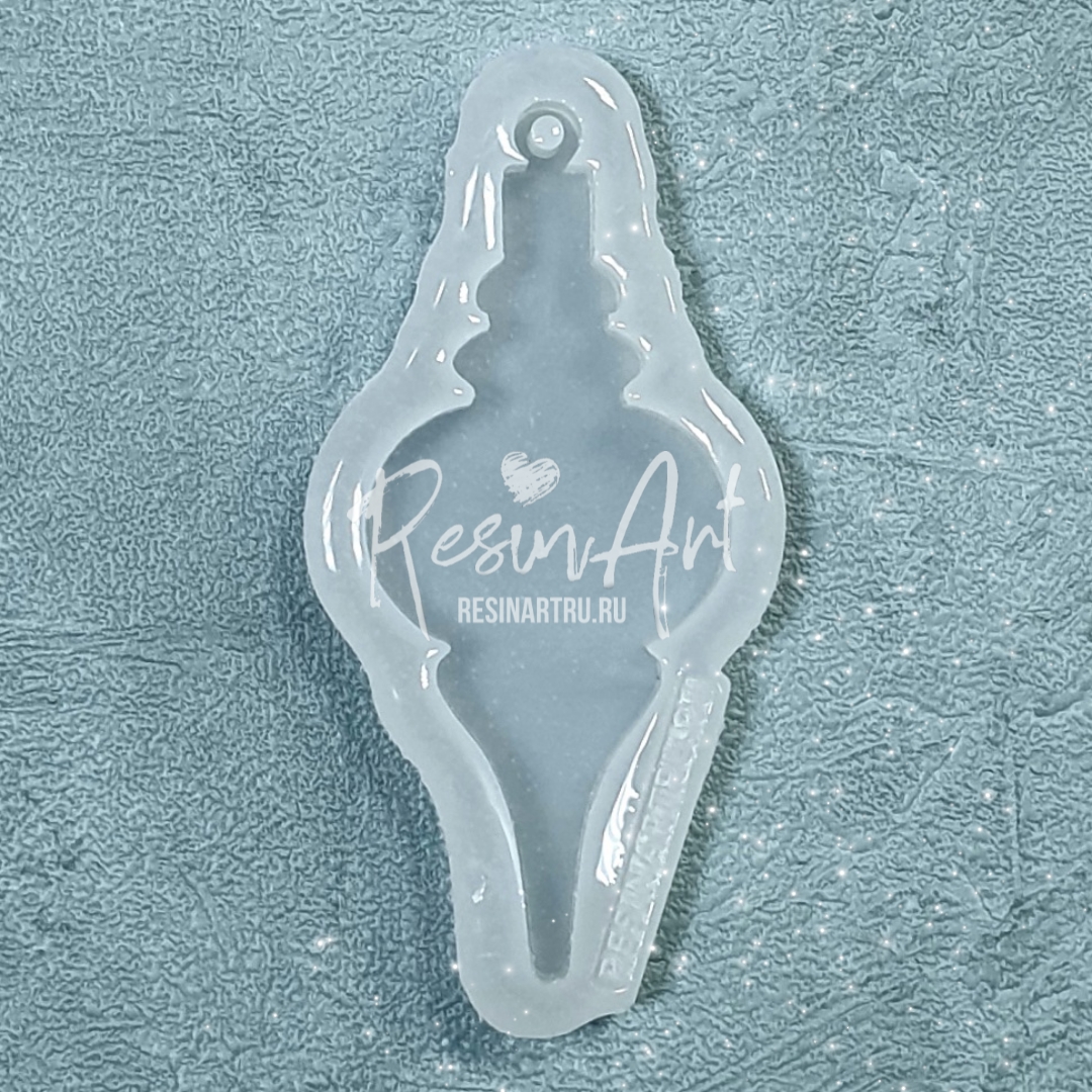 No. 453 Christmas Ornament Lantern No. 4 Silicone Mold - image 2