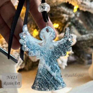 No. 423 Christmas Ornament Angel No. 1 Silicone Mold - image 1