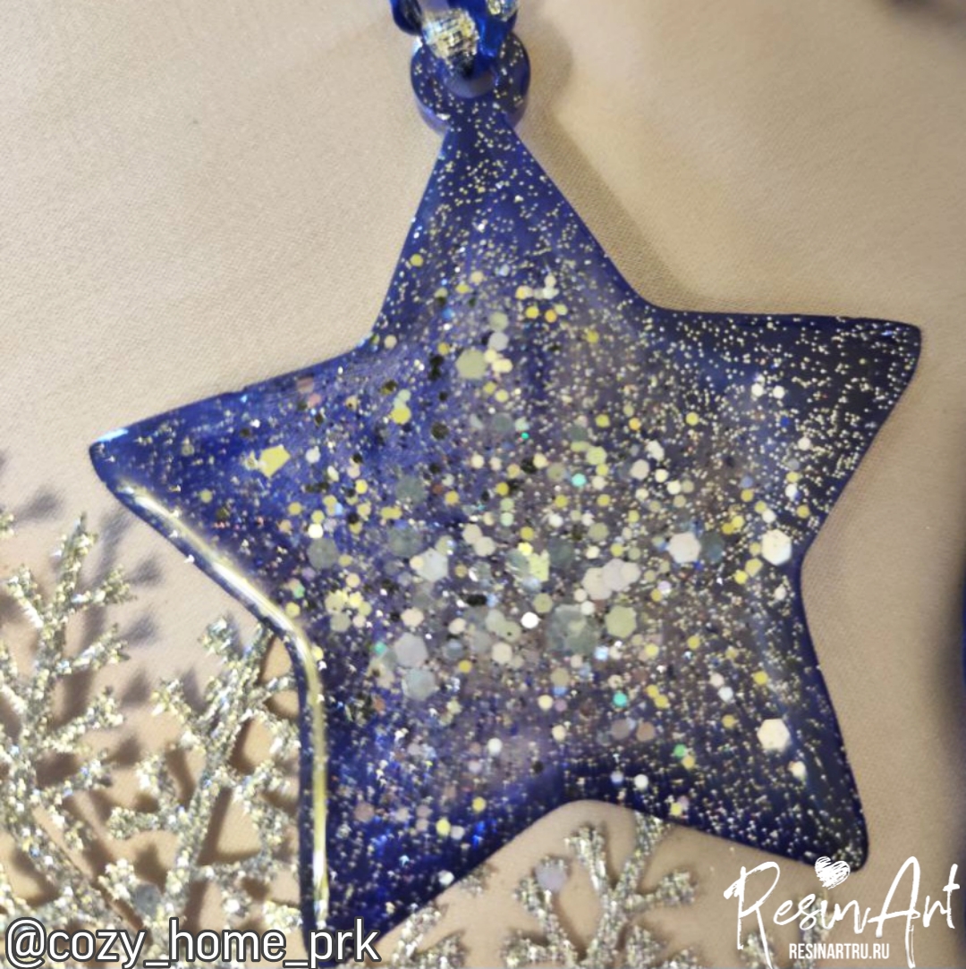No. 433-S Christmas Ornament Star Silicone Mold - image 5