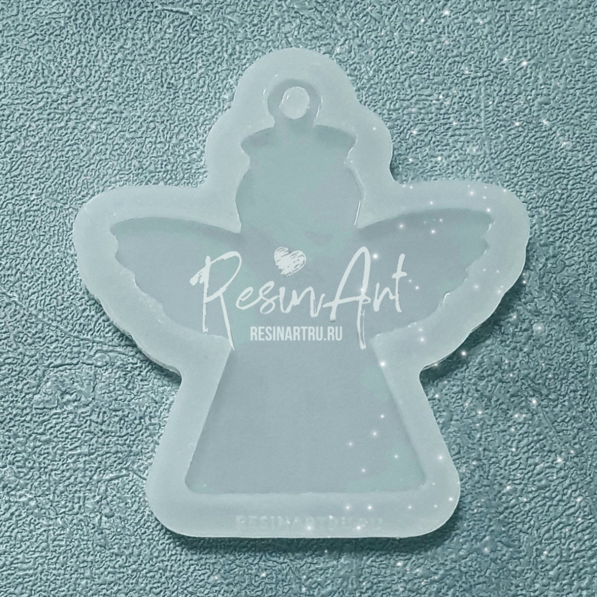 No. 431-S Christmas Ornament Angel No. 4 Silicone Mold - image 2