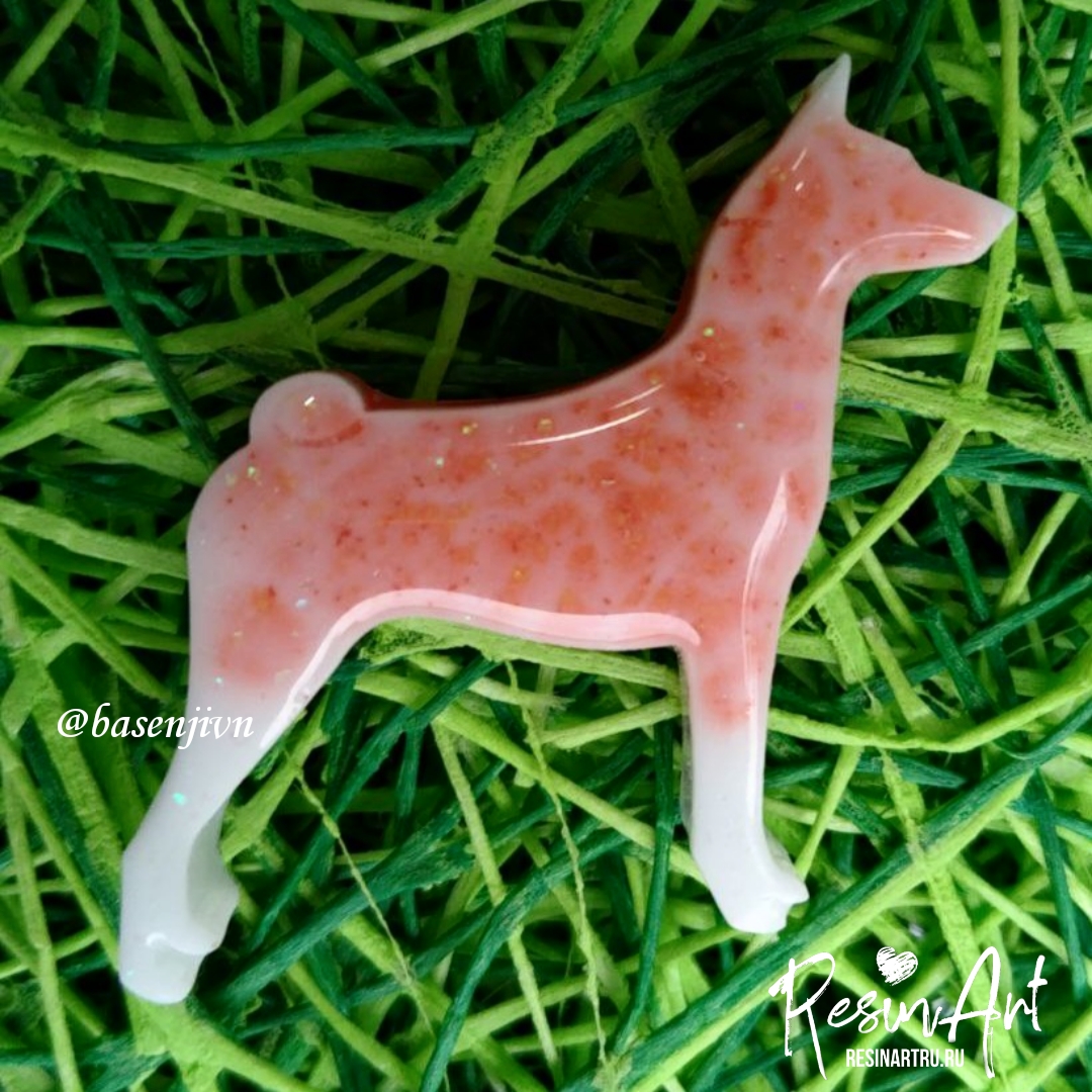 No. 758-S Basenji Silicone Mold - image 1