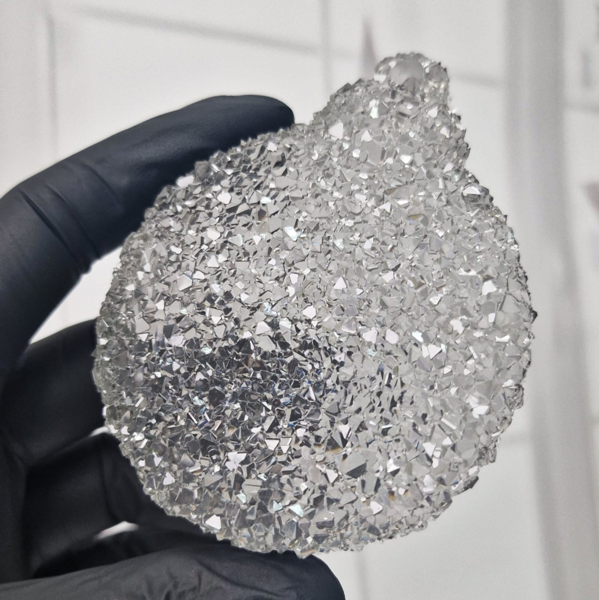 No. 859 Christmas Ornament Crystal Bauble (7.2 cm) Silicone Mold - image 9