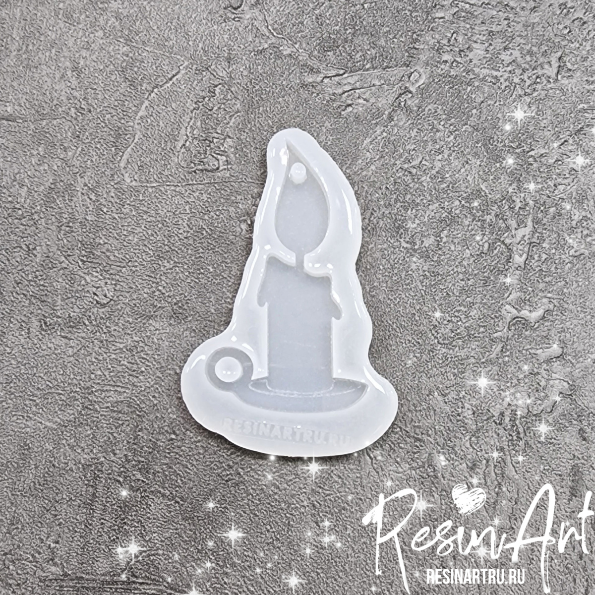 No. 577 Christmas Ornament Candle Silicone Mold - image 2