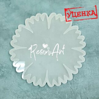 Tiered Stand Plate (18 cm) Flower No. 3 (Cornflower) Silicone Mold - image 1