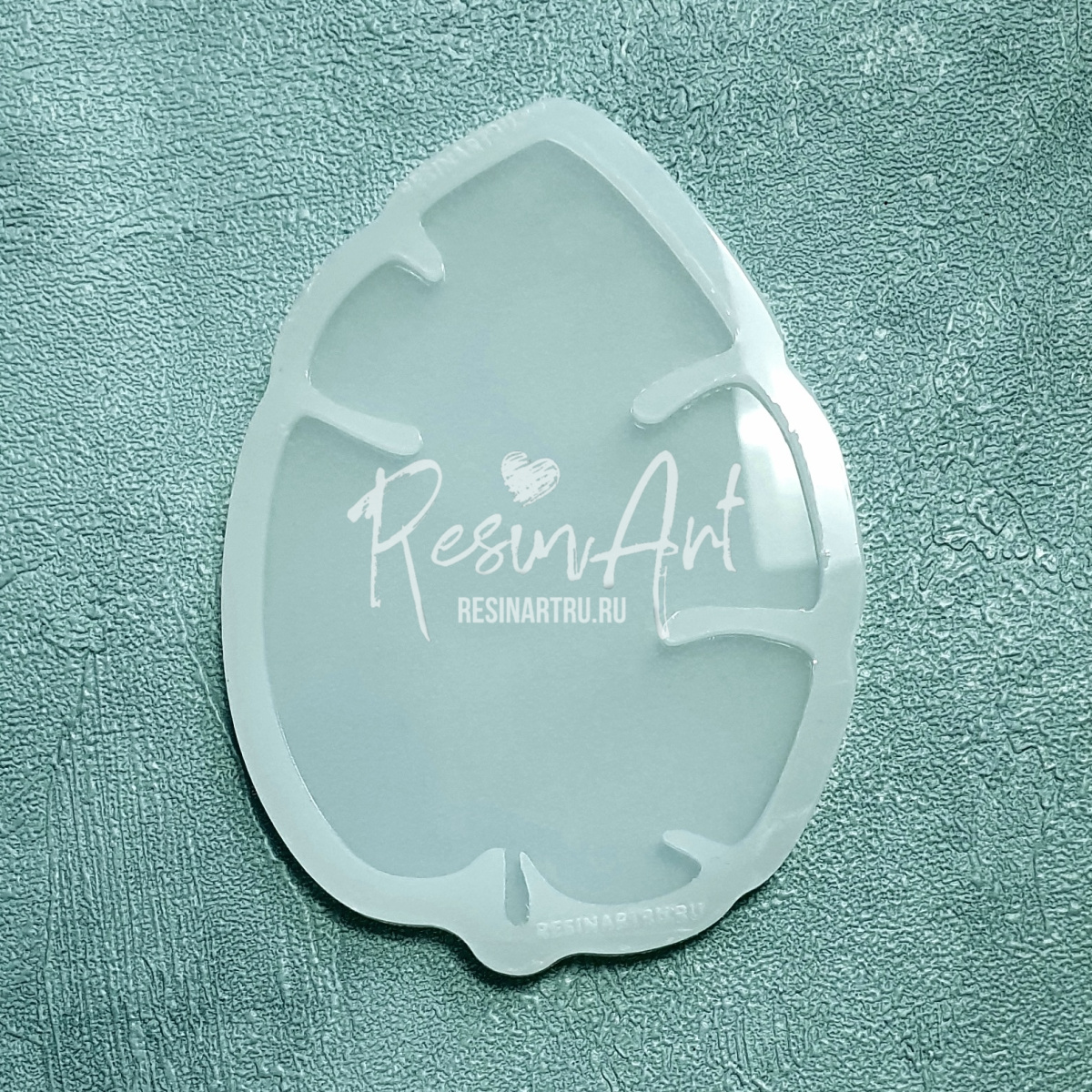 No. 254-S Coaster Monstera Leaf No. 1 Silicone Mold - image 2