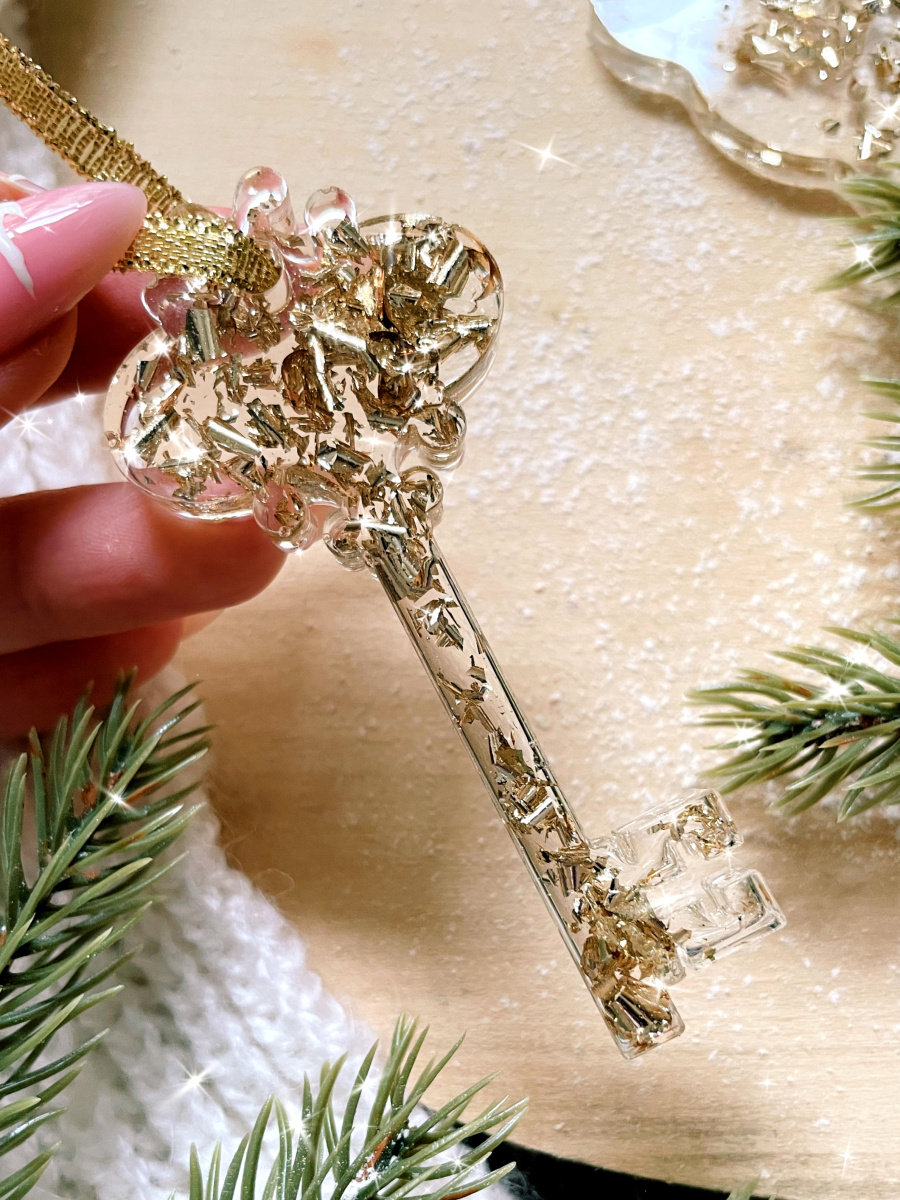 No. 449 Christmas Ornament Key No. 4 Silicone Mold - image 3