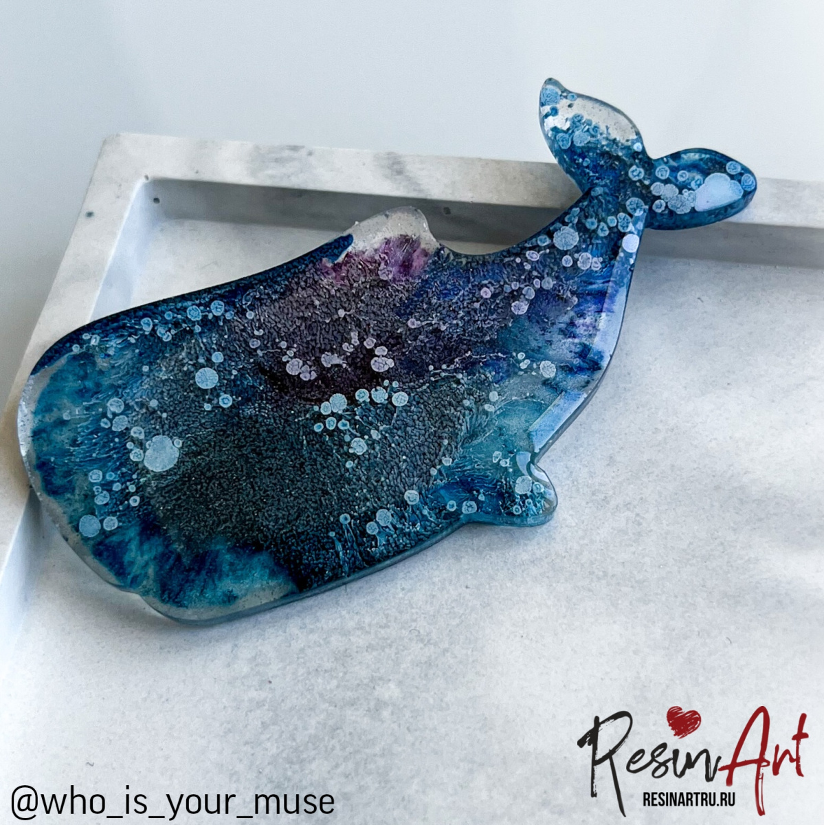 No. 386 Whale No. 4 Silicone Mold - image 4